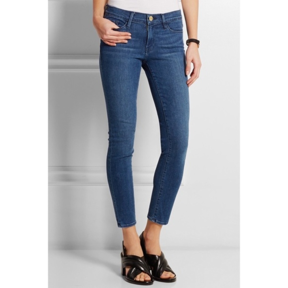 Frame Denim Le Skinny de Jeanne (medium/dark)